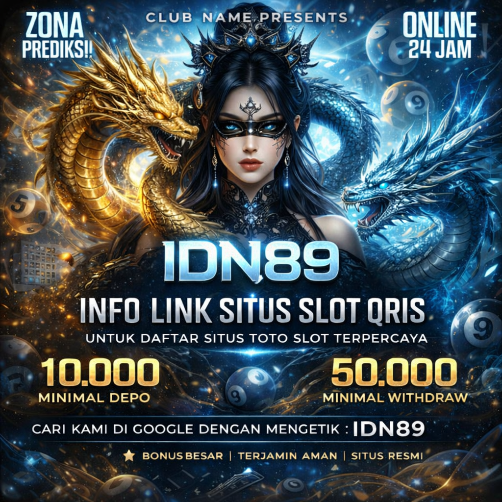 IDN89 – SLOT QRIS & GOPAY Resmi dengan RTP Tinggi & Banyak Jackpot